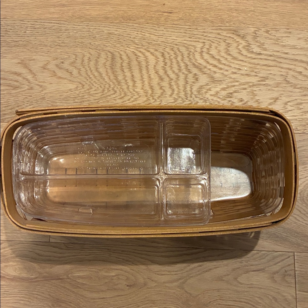 Longaberger Envelope Basket with Stackable Protector